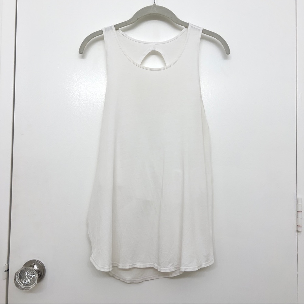 Lululemon Open Back Tank White